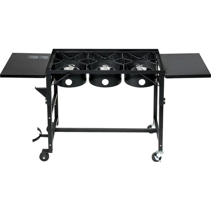 Barton Triple-Burner Stove 87,000 BTU Outdoor Camping Propane Cooking Station 4 Barton