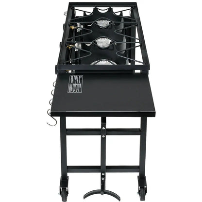 Barton Triple-Burner Stove 87,000 BTU Outdoor Camping Propane Cooking Station 4 Barton