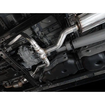 AWE 0FG Exhaust for 3rd Gen Toyota Tundra - Dual Chrome Silver Tips NP Motorsports