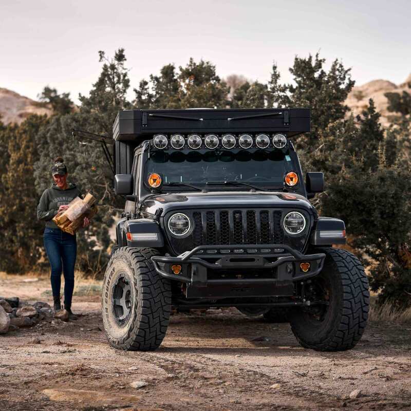 KC HiLiTES Gravity Titan LED 6in. - Pair Pack (Wide-40 Beam) Dunes 2 Dezert SXS