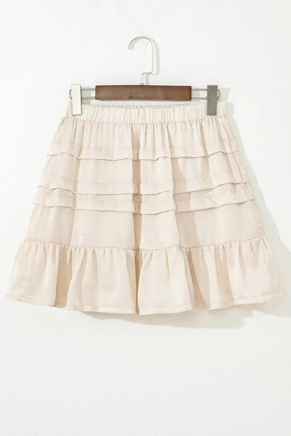 Chana Elastic Waist Mini Skirt