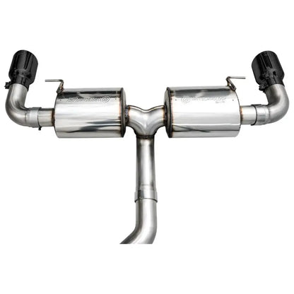 AWE 19-23 BMW 330i / 21-23 BMW 430i Base G2X Touring (Excl.Conv) Axle Back Exhaust - Diamond Black NP Motorsports