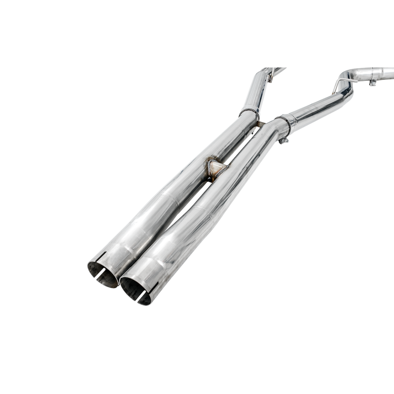 AWE Tuning 2015+ Dodge Charger 6.4L/6.2L SC Non-Resonated Touring Edition Exhaust - Silver Tips NP Motorsports