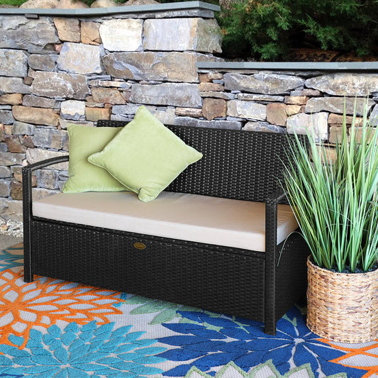 patio storage bench