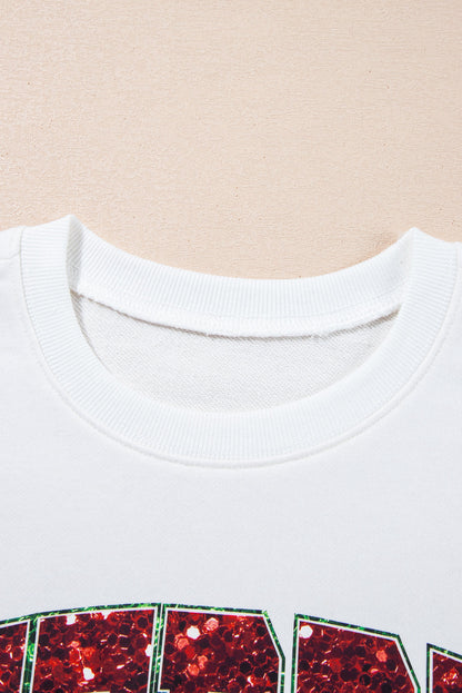 Madison Transfer Printing Crewneck Pullover