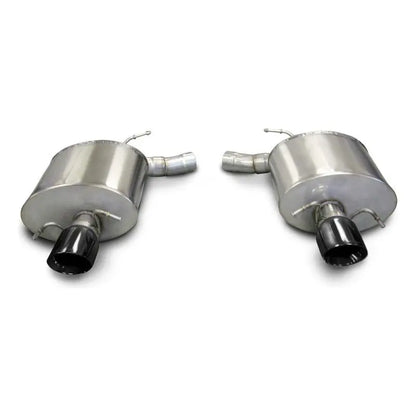 Corsa 09-13 Cadillac CTS Sedan V 6.2L V8 Black Sport Axle-Back Exhaust NP Motorsports