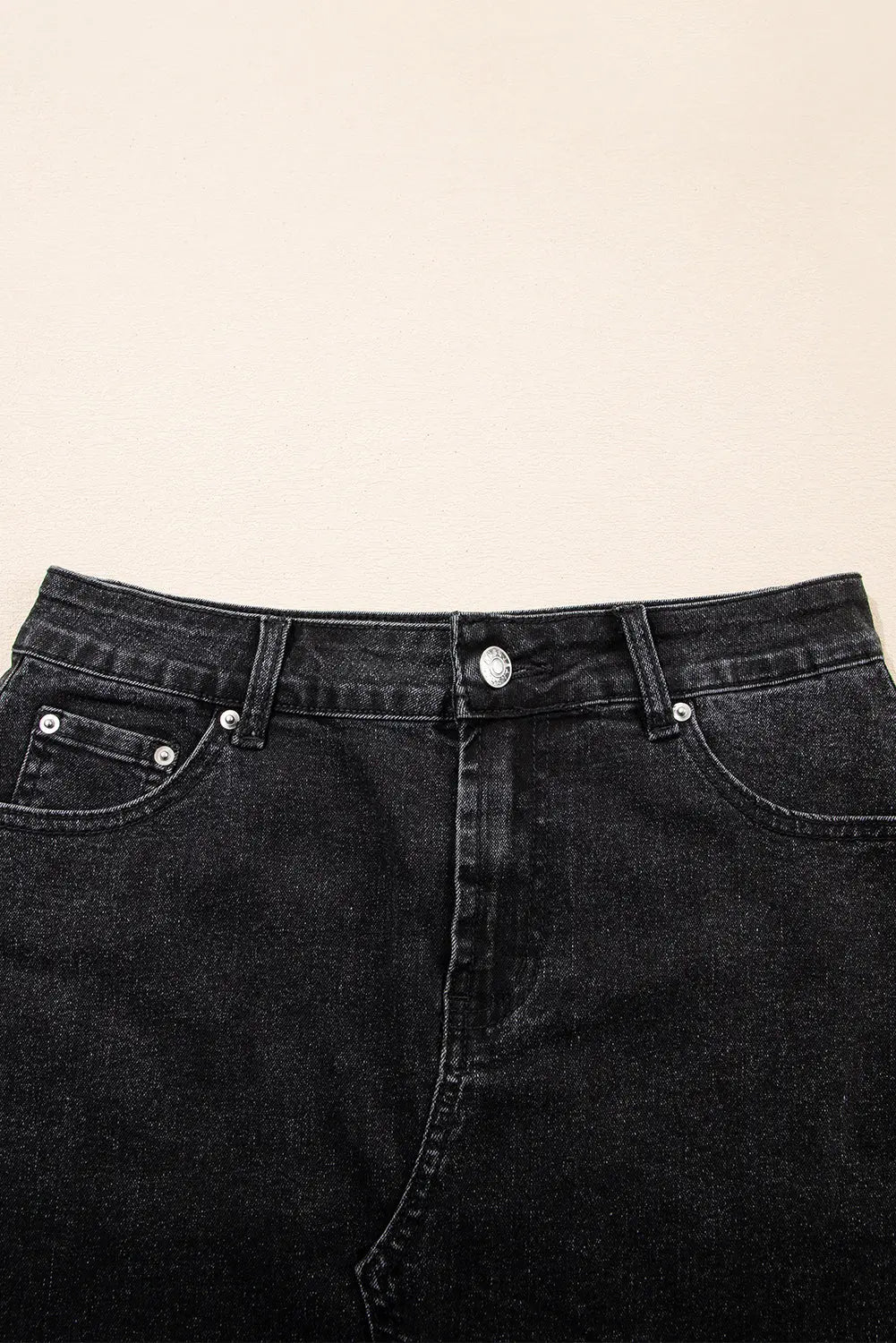 Emilia Raw Hem Mini Skirt