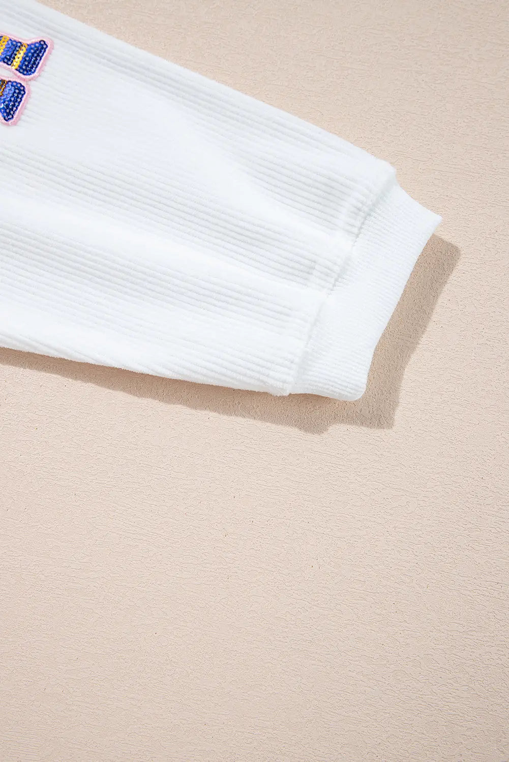 Aria Christmas Fashion Corded Sweatshirt