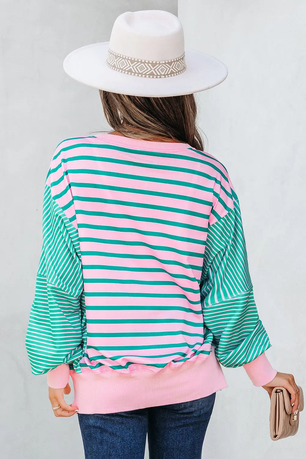 Rosalie Side Slit Baggy Sweatshirt