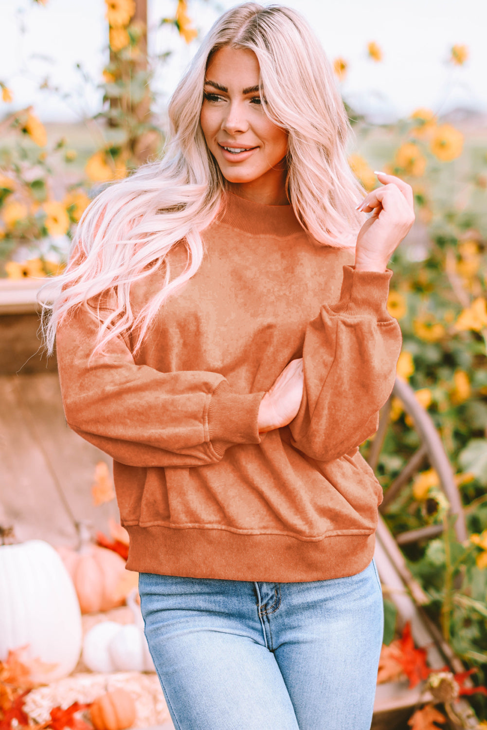 Eleanor Drop Shoulder Pullover