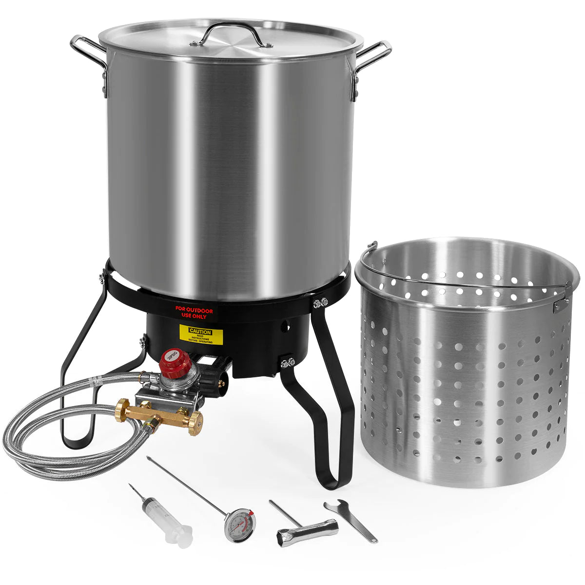 deep fryer 52qt, with burner