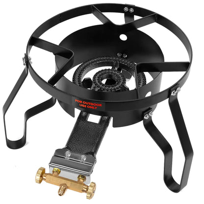 Barton 52 Quart 80,000BTU Outdoor Deep Frying Boiling High-Pressure Stove Burner Barton