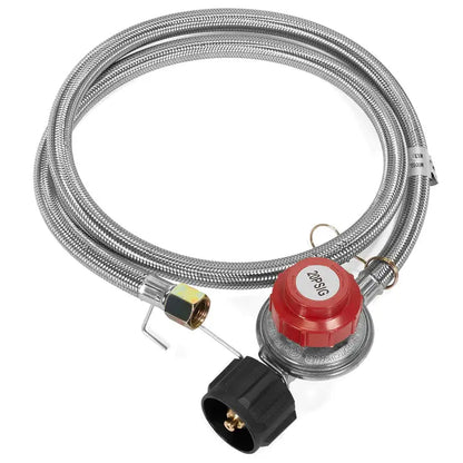 Barton Outdoor 64 Quart Fly Boil Deep Fryer 100,000 BTU Propane Stove Burner Set Barton