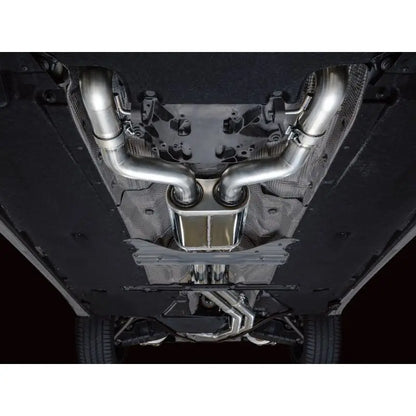 AWE Tuning 19-23 Audi C8 S6/S7 2.9T V6 AWD Track Edition Exhaust - Diamond Black Tips NP Motorsports