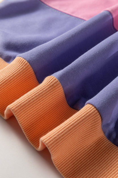 Emerie Drop Shoulder Cropped Sweatshirt