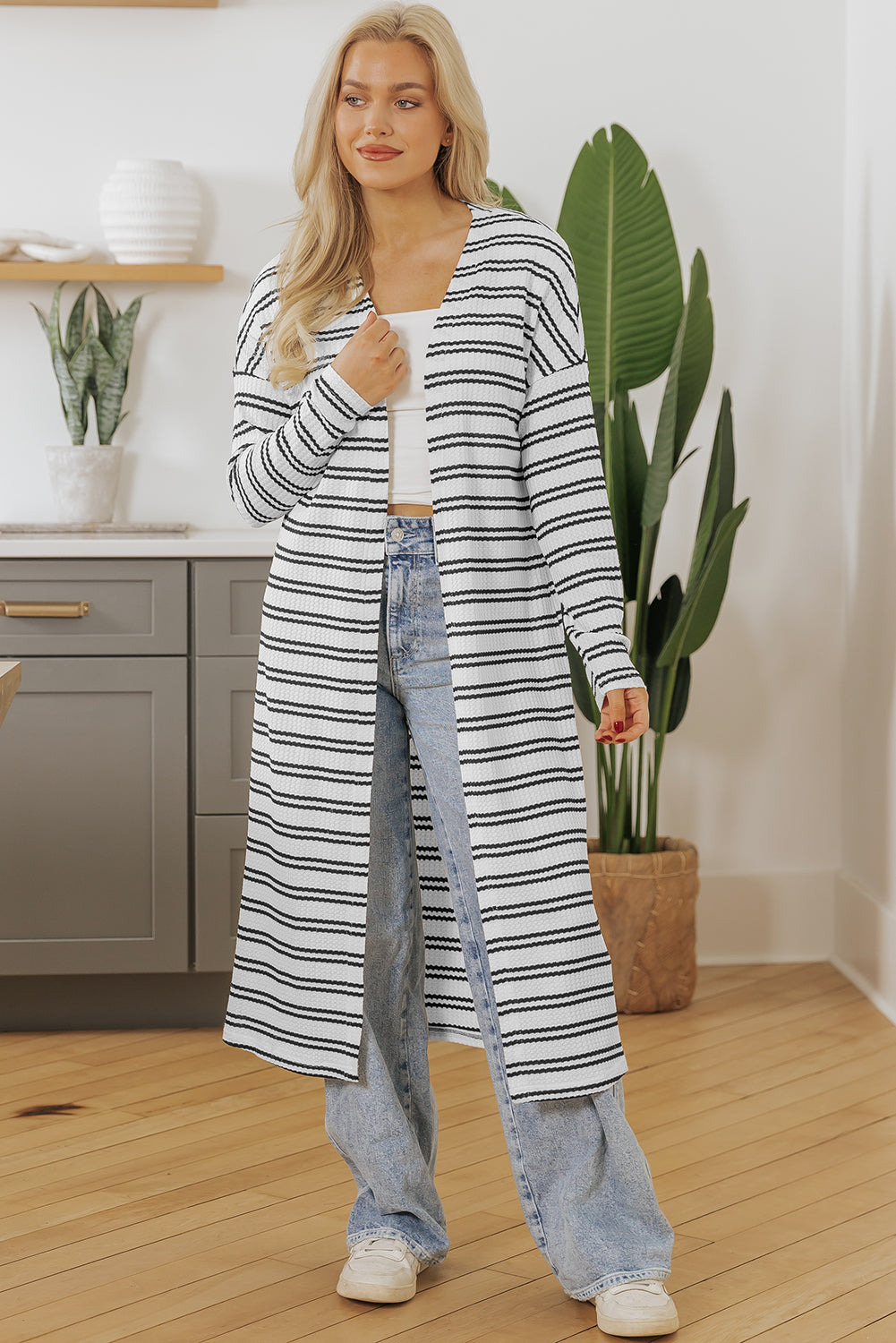 Millie Open Front Duster Cardigan