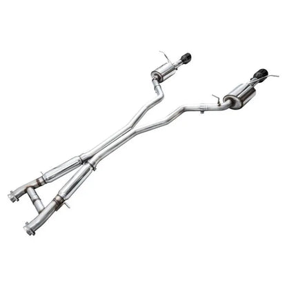 AWE Tuning 18-23 Dodge Durango SRT & Hellcat Touring Edition Exhaust - Diamond Black Tips NP Motorsports