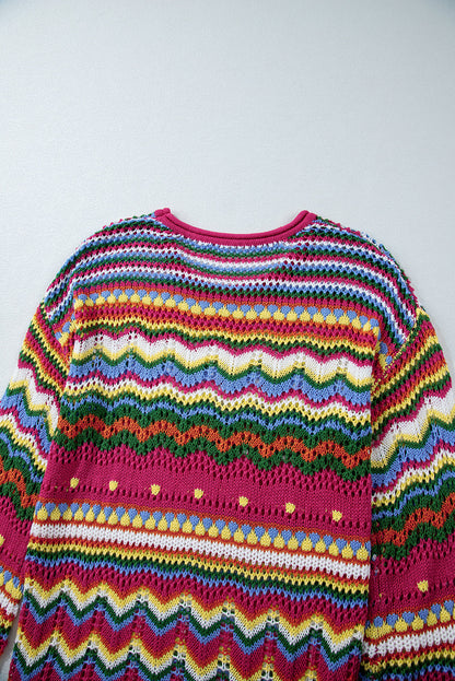 Madison Knit Loose Sleeve Sweater