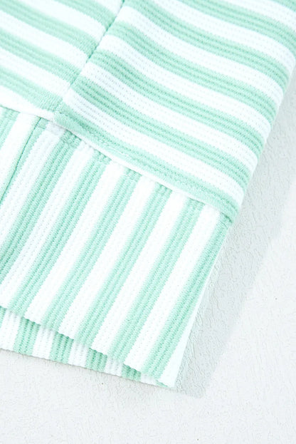 Reign Zip Collar Pullover Long Sleeve Top