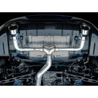 AWE Subaru BRZ/ Toyota GR86/ Toyota 86 Track Edition Cat-Back Exhaust- Chrome Silver Tips NP Motorsports