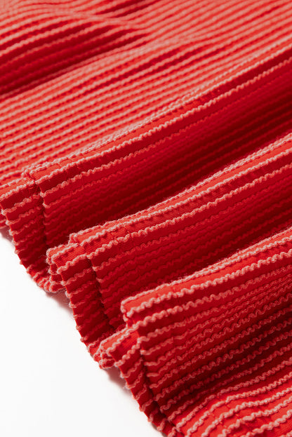 Alianna Collared Drawstring Pullover Top