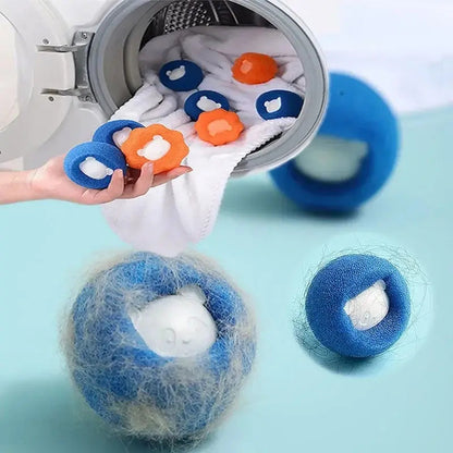 Pet Hair Remover Reusable Ball Laundry Washing Machine Filter 1-5pc Get it from Bo