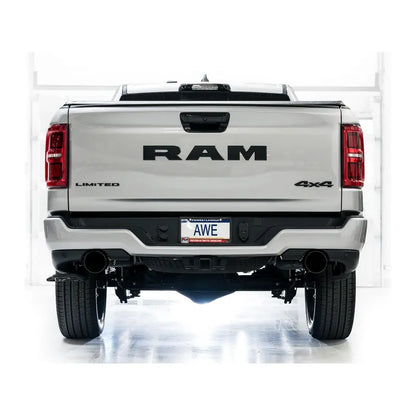 AWE 25+ RAM 1500 3.0TT 0FG Catback Touring Exhaust - Diamond Black Tips NP Motorsports