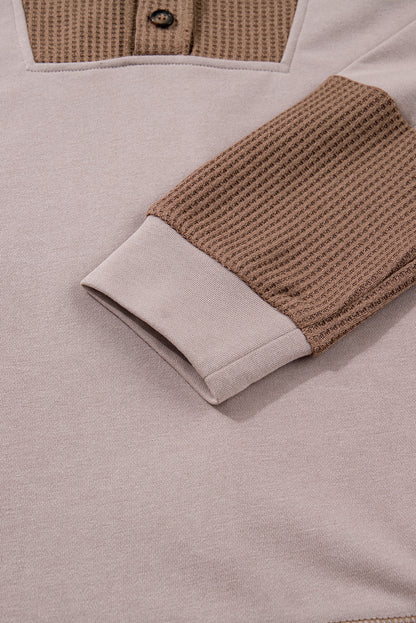 Alessia Exposed Seam Casual Hoodie