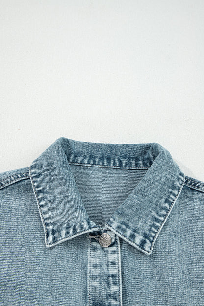 Evelyn Flap Frayed Detail Vest