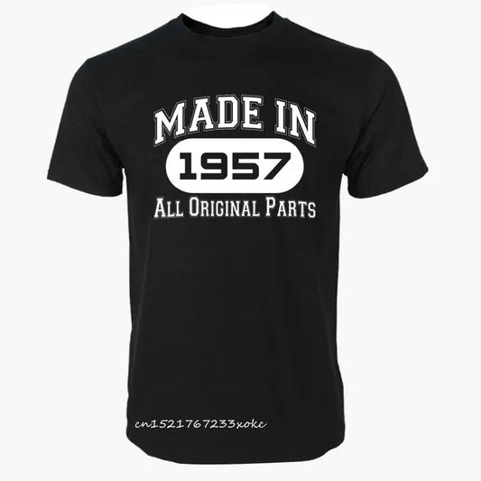 Men's T-Shirt Made 1957 All Original Parts 90/10 Get it from Bo