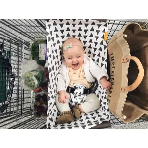 Baby Shopping Cart Hammock | Triangles - Get it from Bo
