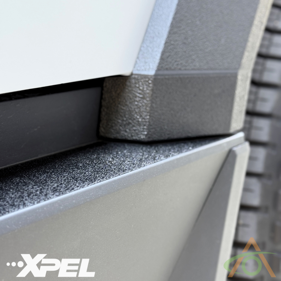 Xpel Armor Rear Bumper Protection for Cybertruck Abstract Ocean