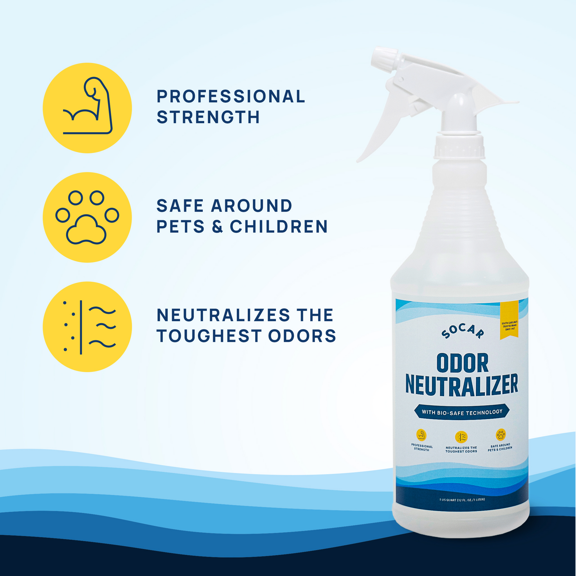 Socar Odor Neutralizer with Bio-Safe Technology Socar Chemical