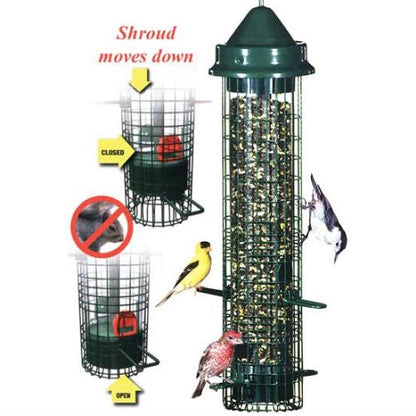 Squirrel-proof Bid Feeder - Hold 1.4 Quarts of Bird Seed FastFurnishings