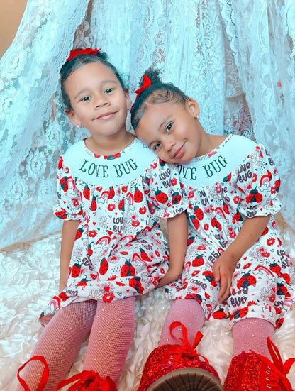Smocked love bug Dress - Get it from Bo