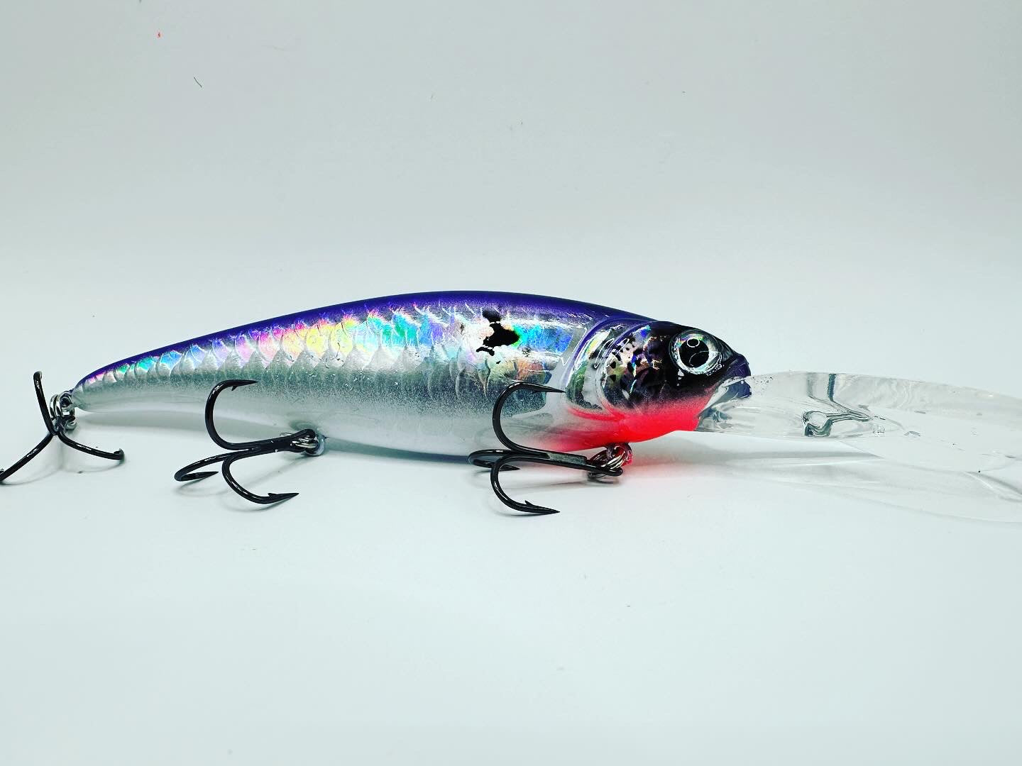 Havoc HD-30: Purple Back Shad Vertical Jigs and Lures