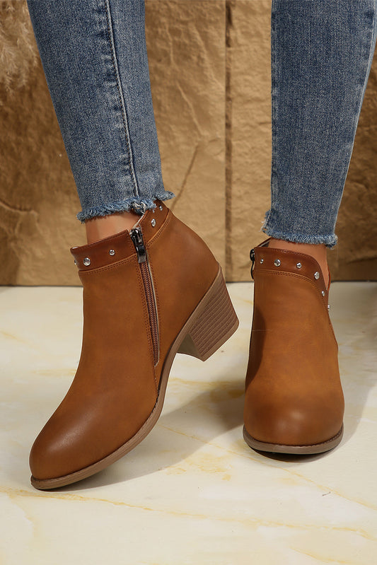 Melody Studded Ankle Boots - Get it from Bo