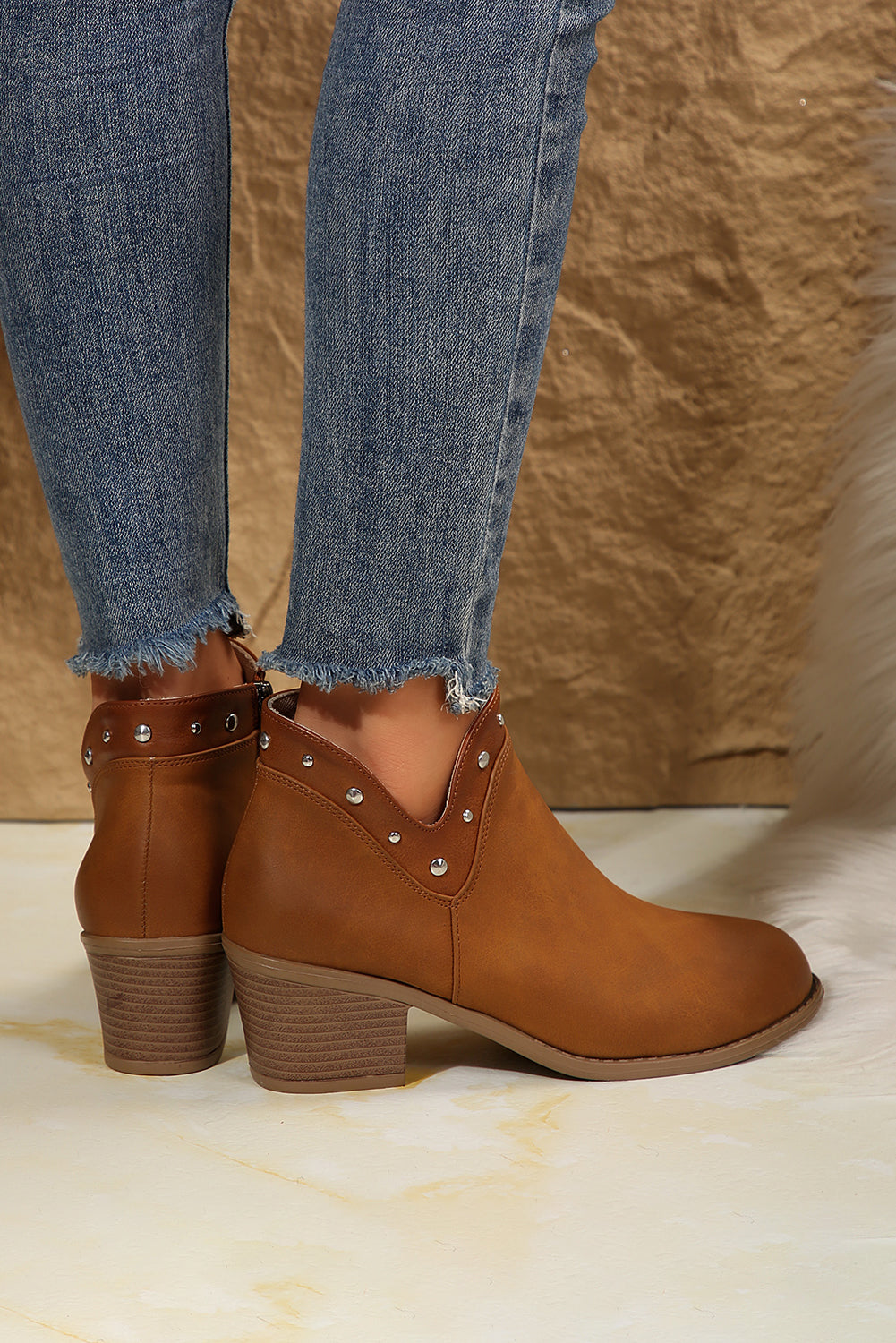 Melody Studded Ankle Boots - Get it from Bo
