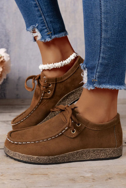 Sutton Thick Sole Lace-up Casual Shoes
