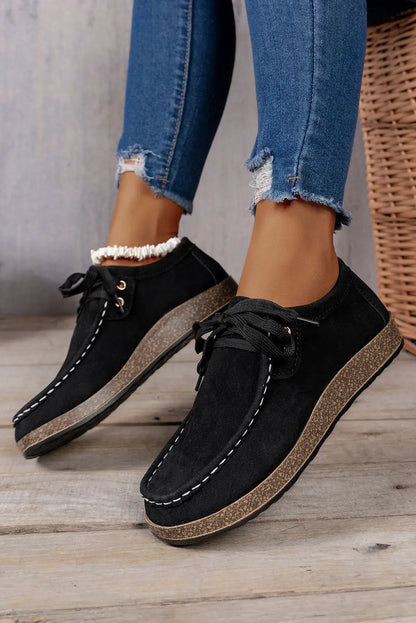 Sutton Thick Sole Lace-up Casual Shoes