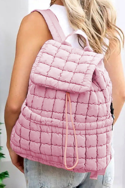 Natalie Quilted Puffer Backpack