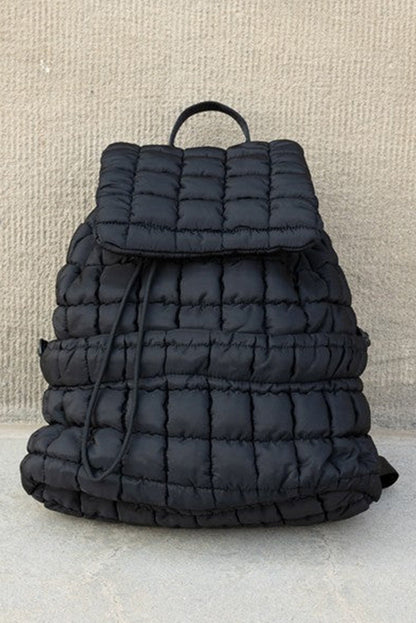 Natalie Quilted Puffer Backpack