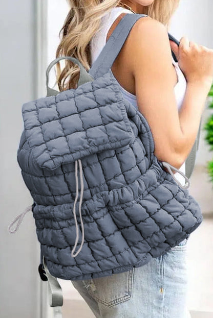 Natalie Quilted Puffer Backpack