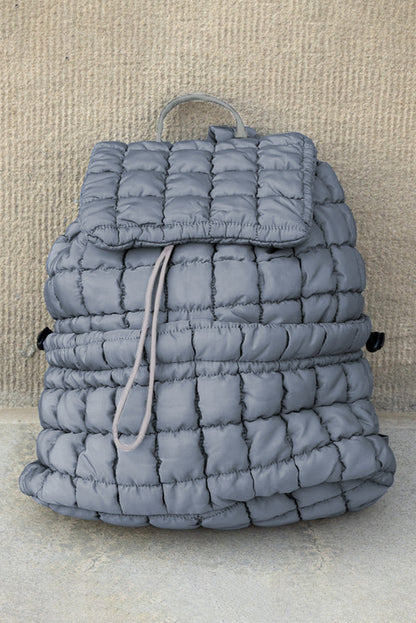 Natalie Quilted Puffer Backpack