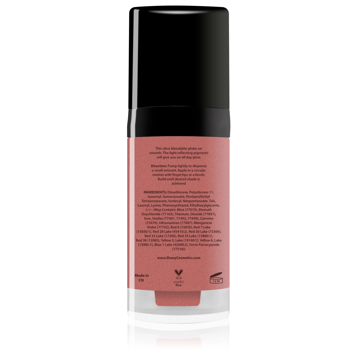 Paraben Free HD Liquid Cream Blush SHANY