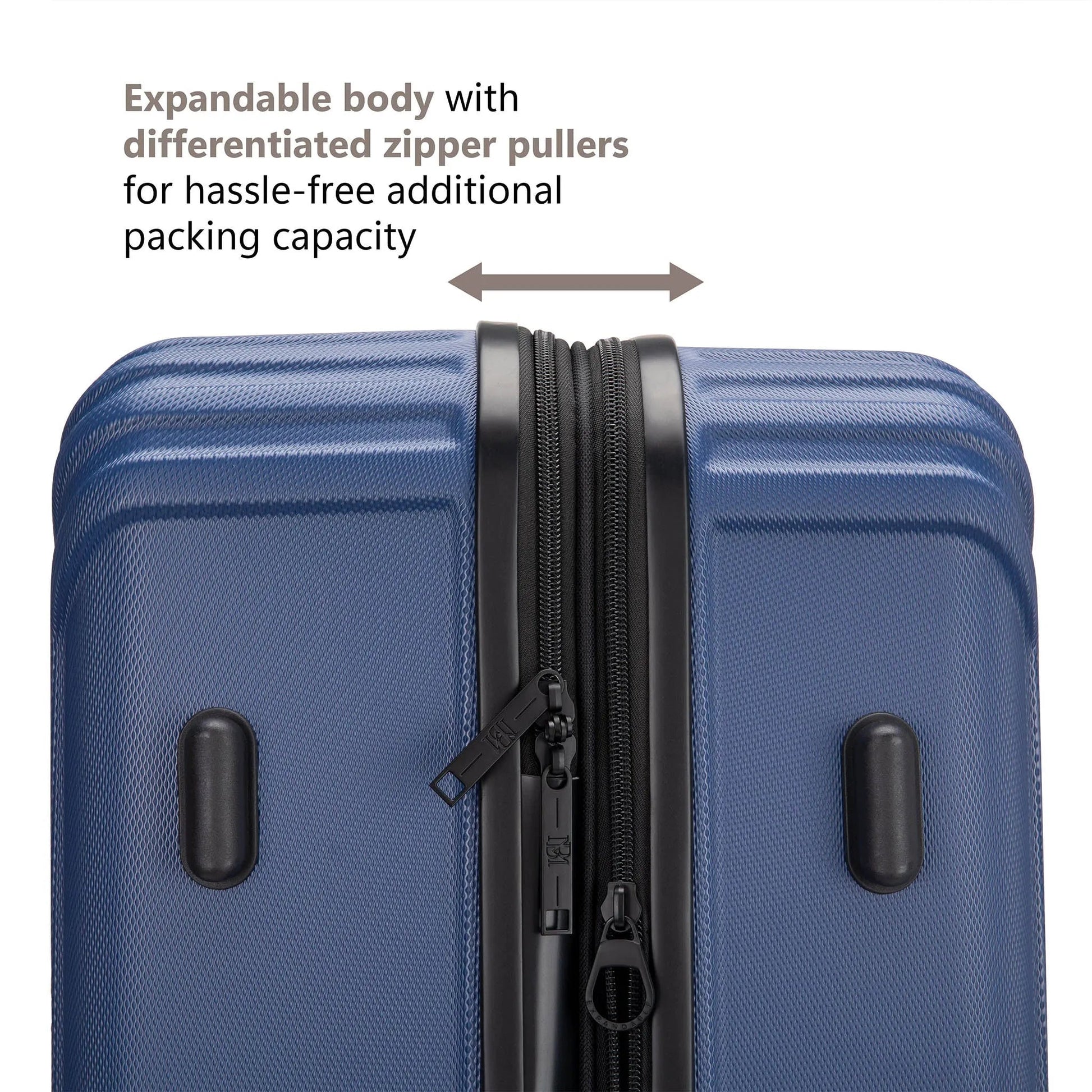 Evalyn 3 Piece Expandable Classy Luggage Set Travellty