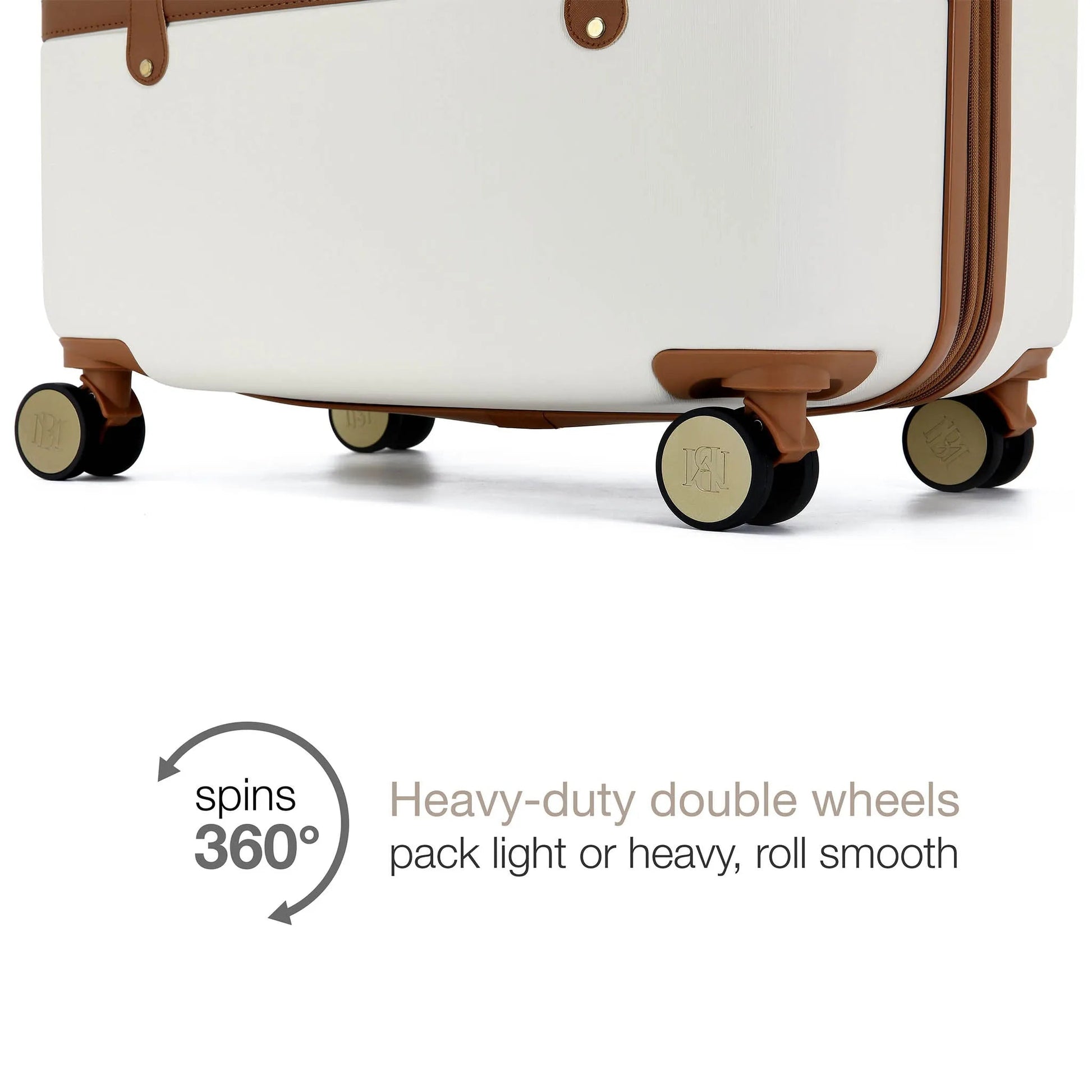 Grace 3 Piece Expandable Retro Luggage Set Travellty
