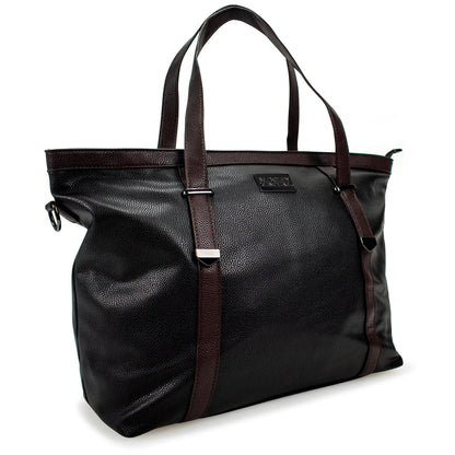 Anna XL Vegan Leather Weekender Duffel Bag