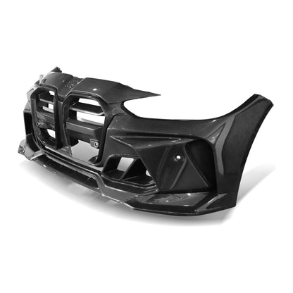 Vorsteiner - GTS-V BMW G8X M3 | M4 One-Piece Carbon Fiber Aero Front Bumper - Get it from Bo