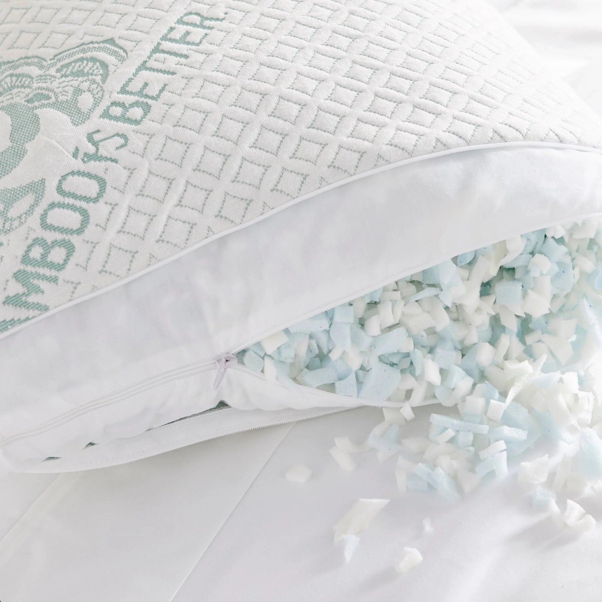 Adjustable Bamboo Cooling Pillow | Queen & King Bamboo is Better